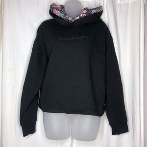ZARA floral print, black hoodie!